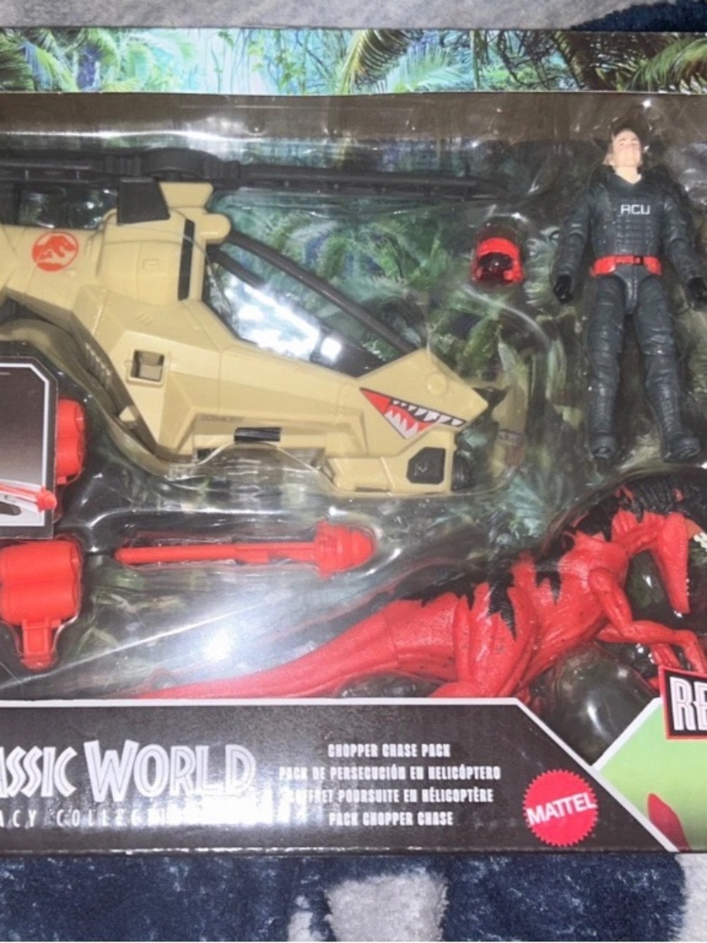 Jurassic World Legacy Collection Reimagined Chopper Chase Pack new